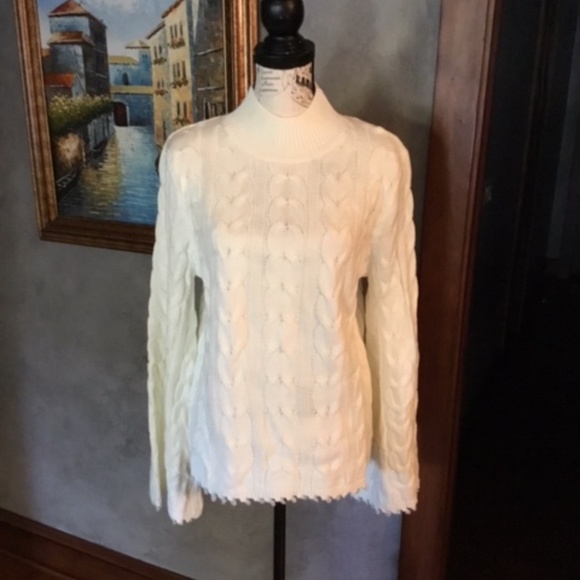 New Collection Cable Sweater - Picture 3 of 5